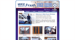 Desktop Screenshot of mikeevanswindows.co.uk